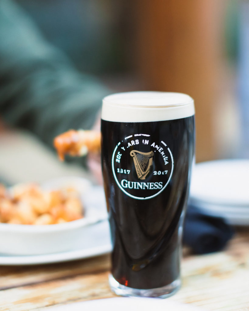 A tall glass of Guinness is the perfect way to end your ski day. At Auld Dubliner Squaw Valley 